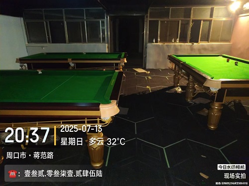 6张台球桌（3金腿.3毒牙）：上门安装费500元/台：项城市盛仕台球俱乐部