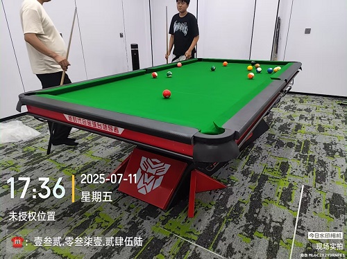 1张毒牙款台球桌.上门安装费500元：巩义市.碧桂园2期