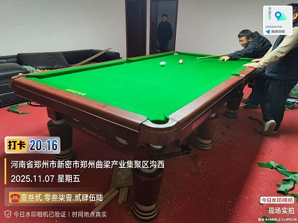 1张英国来力台球桌.安装+翻新+调平+台呢：上门安装费1120元